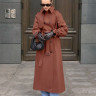 WT0176 Тренчкот brick red