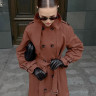 WT0176 Тренчкот brick red