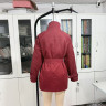 WT0175 Куртка тренч bordo