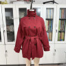 WT0175 Куртка тренч bordo