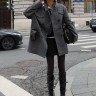 WT0098 Куртка пальто gray