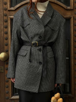 WT0098 Куртка пальто gray
