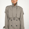 WT0112 Тренчкот light gray