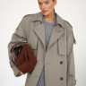 WT0112 Тренчкот light gray