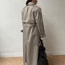 WT0112 Тренчкот light gray