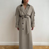 WT0112 Тренчкот light gray