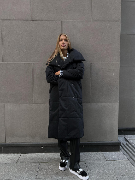 WT0041 Пальто black
